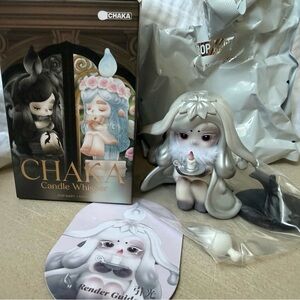 AUTHENTIC Pop Mart CHAKA Candle Whisper Render Guidance NEW